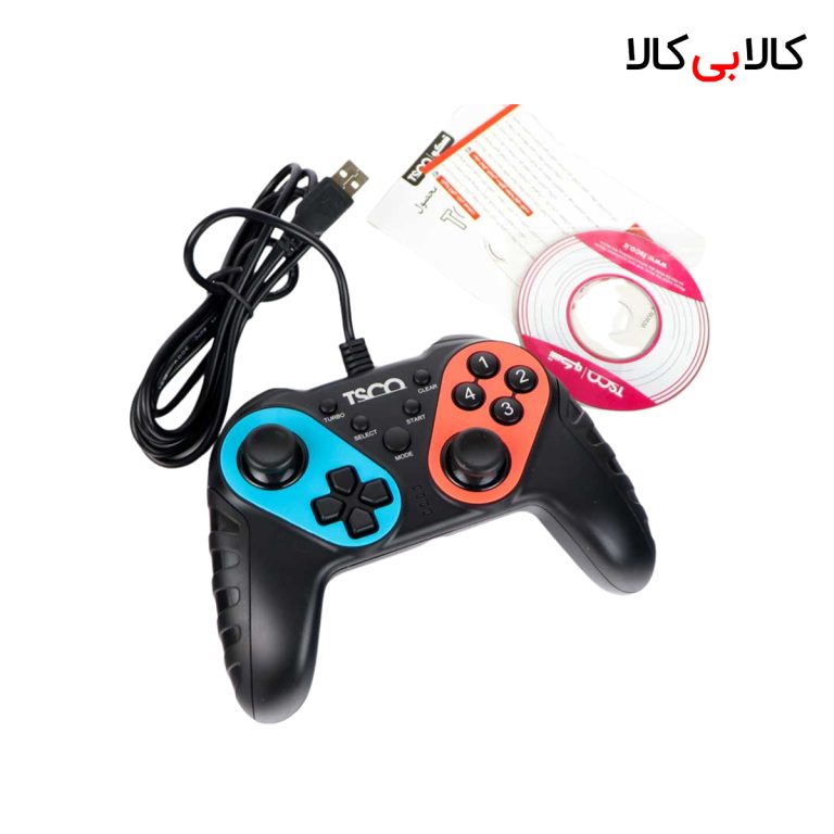 دسته بازی تک شوکدار تسکو TG117