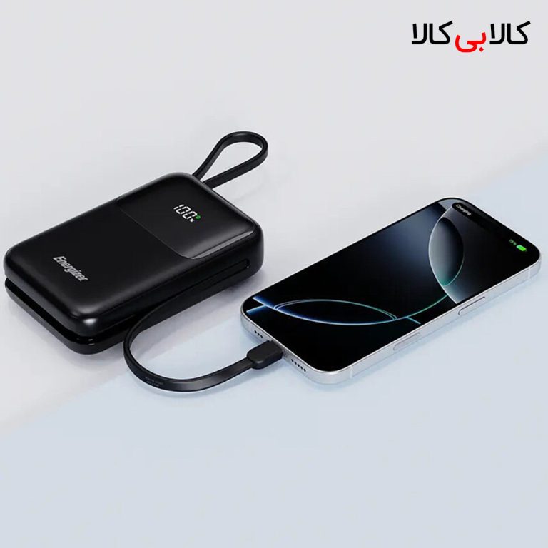 پاور بانک فست شارژ انرجایزر Ultimate UE20075PQ PD3.0 22.5W ظرفیت 20000 میلی آمپر ساعت