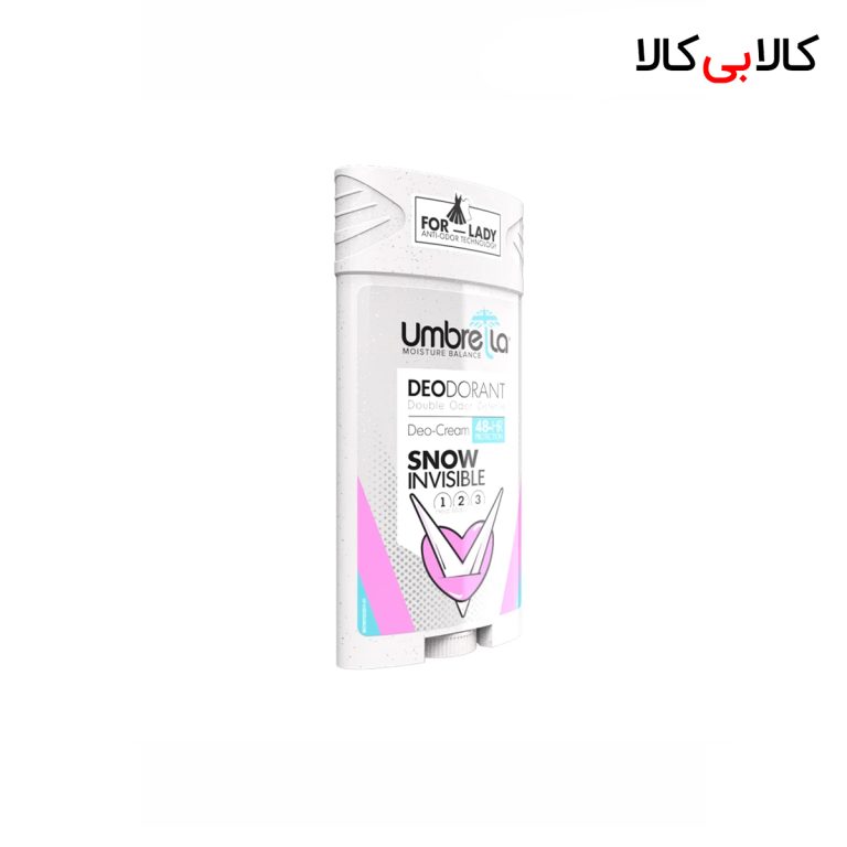 دئودرانت کرمی زنانه اسنو سفید آمبرلا 90 میلی لیتر