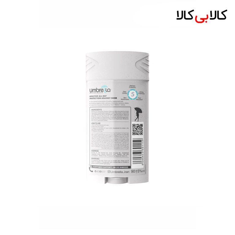 دئودرانت کرمی زنانه اسنو سفید آمبرلا 90 میلی لیتر