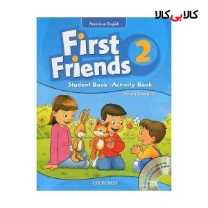 کتاب first friends 2 american اثر susan lannuzzi انتشارات جنگل