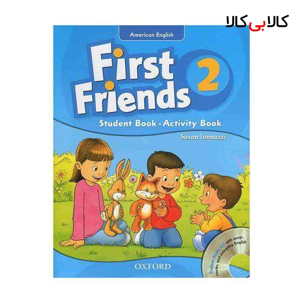کتاب first friends 2 american اثر susan lannuzzi انتشارات جنگل