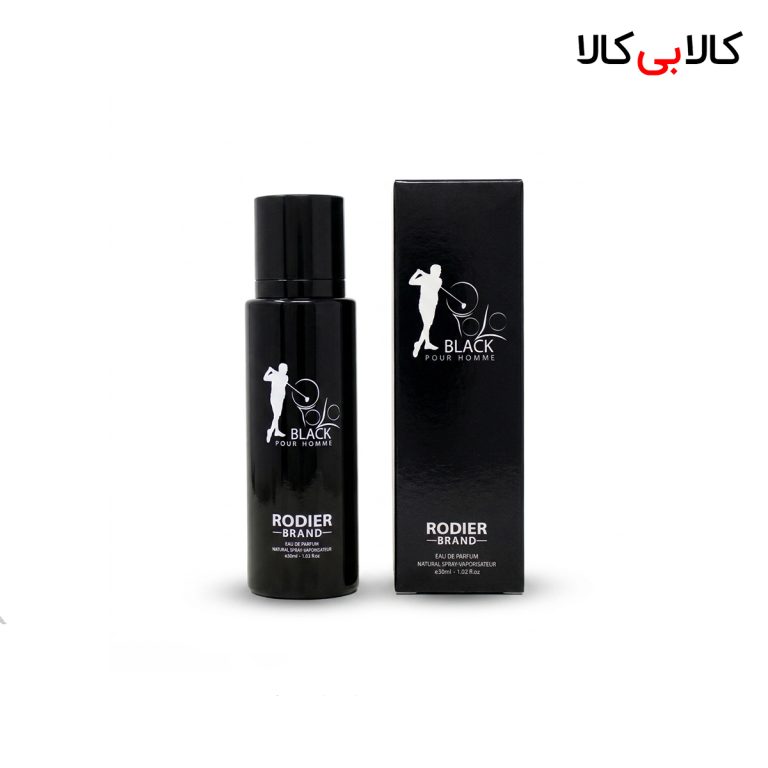 عطر جیبی رودیر پولو بلک مردانه حجم 30 میلی لیتر