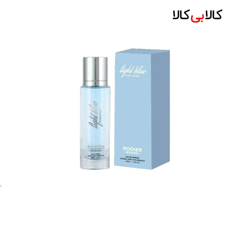 عطر جیبی رودیر لایت بلو زنانه حجم 30 میلی لیتر