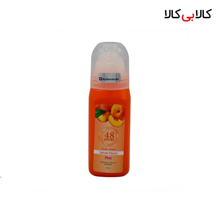 مام رول صدفی پینک ویژوال Velvet Peach حجم 120 میلی لیتر