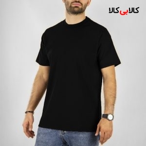 تی‌شرت آستین کوتاه مردانه بی نقش مدل BN103